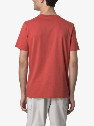 K-WAY T-SHIRT SIGUR JERSEY CON TASCHINO UOMO K31368W 703