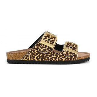 COLORS OF CALIFORNIA SANDALO PONY HAIR CON DOPPIA FIBIA BIO502 LEO