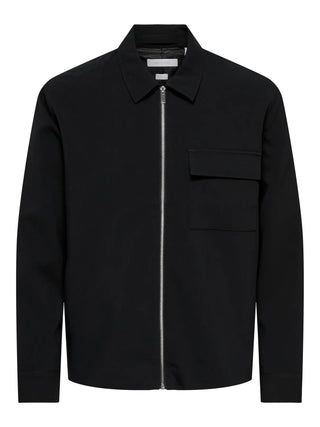 ONLY&SONS WILL GIACCA CON TASCHINO E ZIP 22038673 JBK