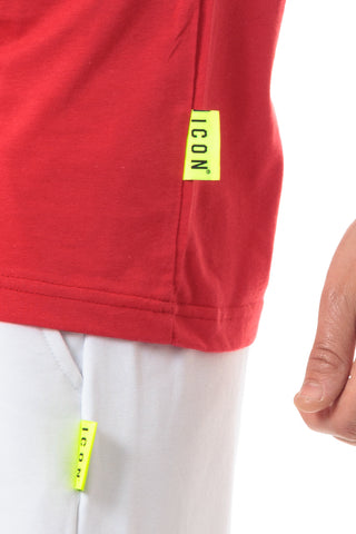 ICON T-SHIRT ICON LOGO SCHIZZATO S2S5T017 ROS