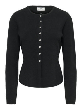 JACQUELINE DE YONG MAGLIONE PRIME ELLA CON BOTTONI 15376596 BLK