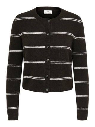 JACQUELINE DE YONG CARDIGAN CHLOE A STRISCE ORIZZONTALI CON BOTTONI 15330581 CLT
