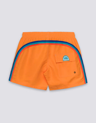 SUNDEK BOXER MARE CON ARCOBALENO E TASCHINO SUL RETRO UOMO M504BDTA100 A5301