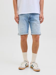 JACK&JONES RICK COLE BERMUDA IN JEANS UOMO 12278414 BLD