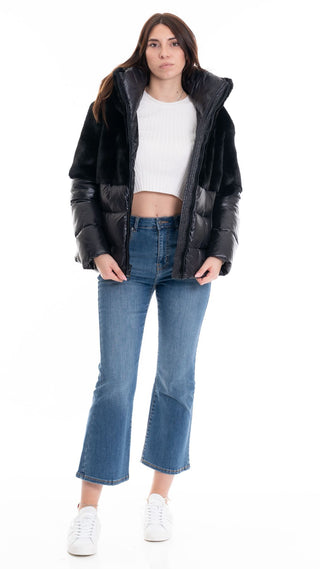 BLAUER TACOMA DOWN JACKET WITH HOOD WITH FUR WOMEN BLDC02290 006646 999