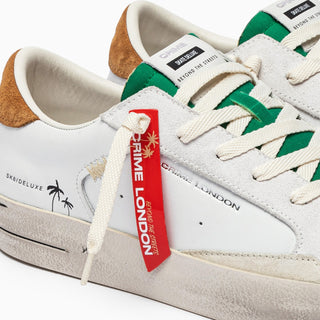 CRIME LONDON SK8 DELUXE SNEAKERS IN PELLE 14100PP7 10