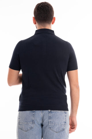 MARKUP POLO MEZZA MANICA IN COTONE MK10005 BLU