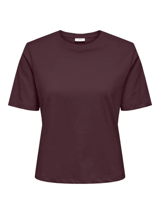 JACQUELINE DE YONG T-SHIRT REX MANICA CORTA GIROCOLLO DONNA 15344612 WNT