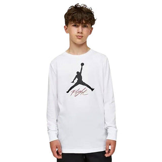 NIKE JORDAN CREW NECK SWEATSHIRT WITH PRINT JR 95C892 001