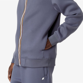 K-WAY FELPA RAINER SPACER CON CAPPUCCIO UOMO K2141DW K56