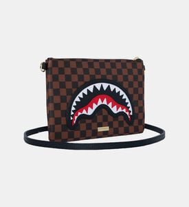 SPRAYGROUND BORSA A TRACOLLA SAWTOOTH SHARK IN PARIS B7841