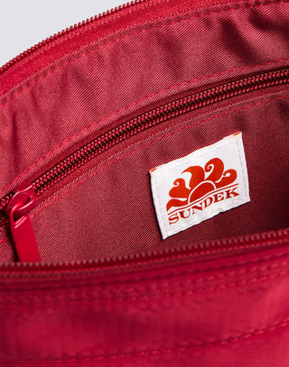 SUNDEK BORSA A MANO CON LACCI LATERALI E DETTAGLI ARCOBALENO AM377ABPY800 A9001