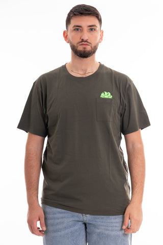 SUNDEK MEN'S T-SHIRT WITH LOGO ON POCKET M609TEJ7800 30201