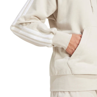 ADIDAS FELPA FULL ZIP CON 3STRISCE E  CAPPUCCIO JE6340