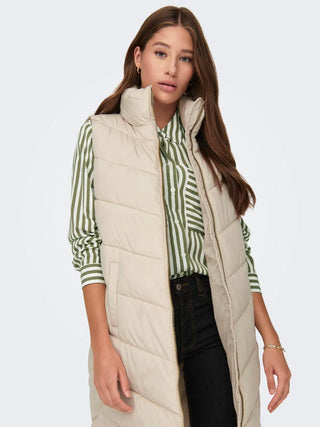 JACQUELINE DE YONG WOMEN'S SLEEVELESS FINNO JACKET 15305655 MNB