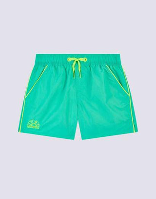 SUNDEK BOXER MARE COLTRANE CON LOGO E LINEE A CONTRASTO SU FIANCHI E TASCHE UOMO M700BDTA100 42001
