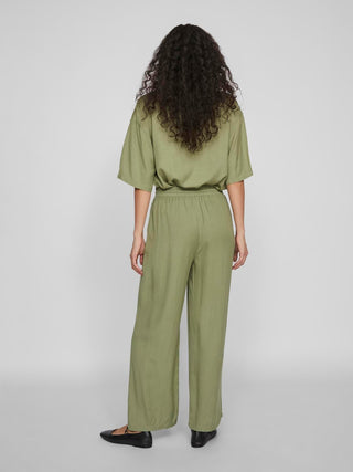 VILA PANTALONE PRICIL RW 7/8 DONNA 14079560 OLG