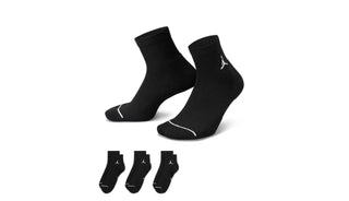 NIKE JORDAN JORDAN EVERYDAY ANKLE SOCKS 3PZ DX9655 010
