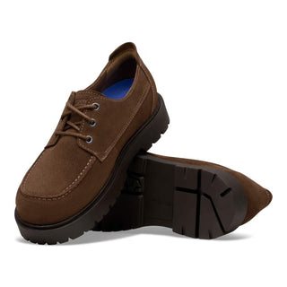 BIRKENSTOCK HIGHWOOD MOC LACE BASSE IN SUEDE 1031885