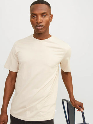 JACK&JONES T-SHIRT BASIC IN COTONE ORGANICO 12156101 MNB