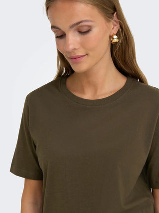 JACQUELINE DE YONG T-SHIRT REC MANICA CORTA GIROCOLLO DONNA 15344612 SLB