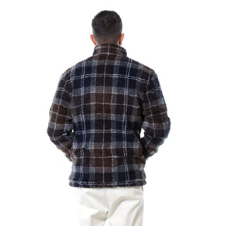 BARBOUR GIUBBOTTO TARTAN CON ZIP LOWLANDS MFL0187 TN38