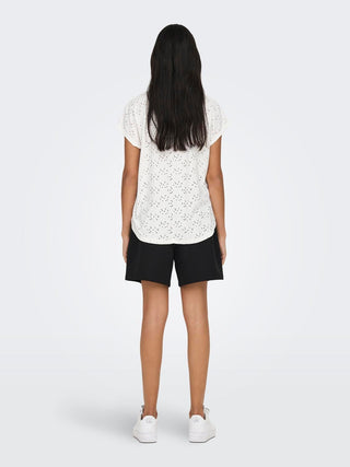 ONLY T-SHIRT SMILLA SHORT SLEEVE TOP WOMEN 15231005 CLD