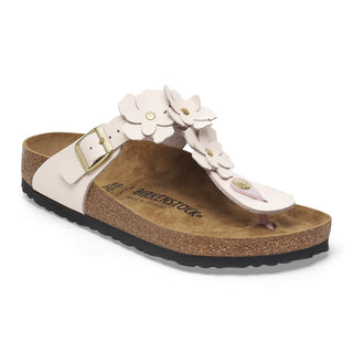 BIRKENSTOCK GIZEH FLOWER IN PELLE NATURALE 1029287
