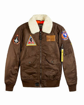 TOP GUN TOPG GUN BOMBER “Atlantic Fleet” IN NYLON CON PATCH TGJ2433 1510