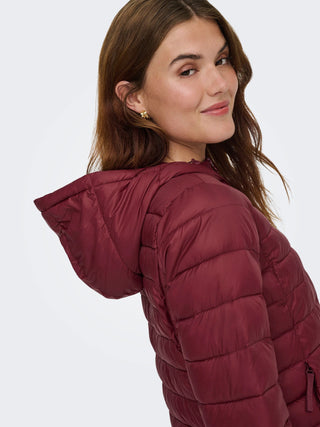 ONLY GIUBBOTTO TAHIA QUILTED CON CAPPUCCIO DONNA 15352020 CBT