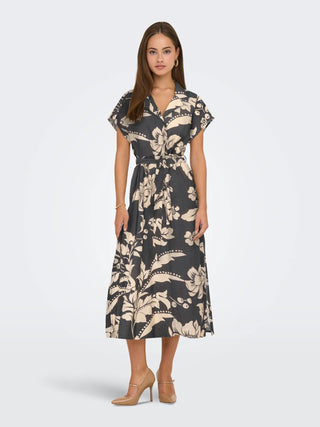 JACQUELINE DE YONG TROYA VESTITO FANTASIA FIORI 15347216 PHM