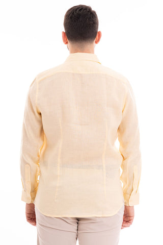 MARKUP CAMICIA MANICA LUNGA COREANA 100% LINO MK13003 PGR