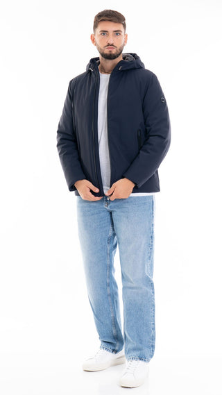 MARKUP MEN'S SOFTSHELL HOODED JACKET MK794011 BLUE