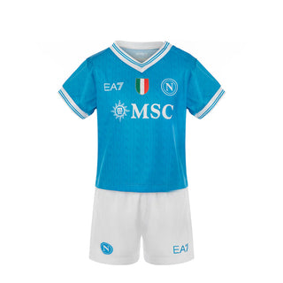 EA7 NAPOLI KIT INFANT REPLICA AZZURRO 25/26 N26W01I AZZ