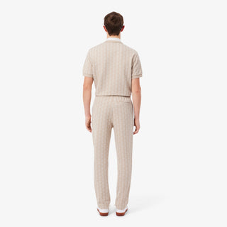 LACOSTE PANTALONI TUTA CON MONOGRAMMA PARIS UOMO XH1440 8GI