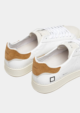 DATE SCARPE BASE CALF WHITE-CUOIO UOMO M401-BA-CA-WI