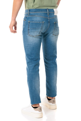 0/ZERO COSTRUCTION JEANS UOMO ORIC CAPRI 5 TASCHE ORI024 2825 4Z