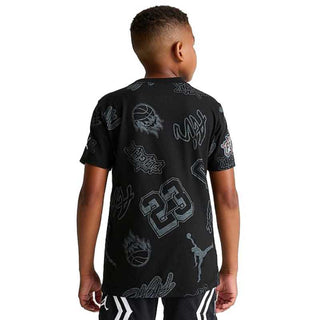 NIKE JORDAN JERSEY PATCH T-SHIRT JR 95C646 023