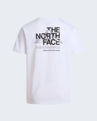 THE NORTH FACE T-SHIRT MOUNTAIN SKETCH CON STAMPA DIETRO UOMO NF0A8GUZFN4