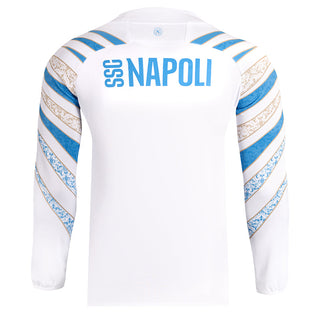 EA7 NAPOLI FELPA  PREMATCH NAPOLI N26P06 BIA