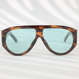 OS SUNGLASSES VENICE SUNGLASSES TORTOISESHELL BLUE LENS OS2052-C03