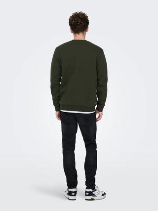 ONLY&SONS MAGLIONE CERES GIROCOLLO 22018683 RSN