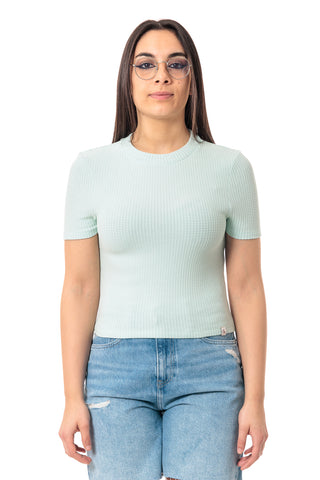 CALVIN KLEIN JEANS T-SHIRT MANICA CORTA SLIM DONNA J225239 CDV