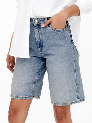 ONLY SONNY SHORTS IN DENIM VITA ALTA 15256709 LBD
