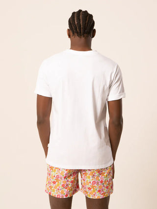 LORD PARTENOPEI FLORAL LOGO FANTASY T-SHIRT TM24-HIPPIE BIA