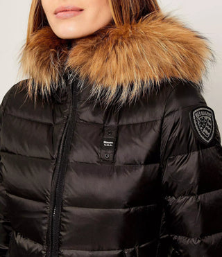 BLAUER PIUMINO ARCADIA CON PELLICCIA DONNA BLDC03099 006047 999EI