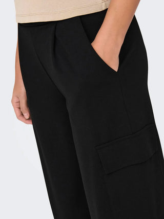 JACQUELINE DE YONG MALFY FLARED PANTS WOMEN 15312203 BLK