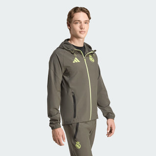 ADIDAS FELPA CON CAPPUCCIO REAL MADRID UOMO JV5322