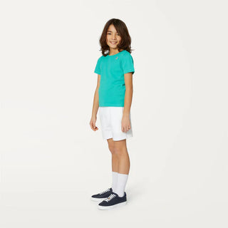 K-WAY FLEECE BERMUDA P. LE VRAI DORIAN POLY COTTON JR K4121KW 001