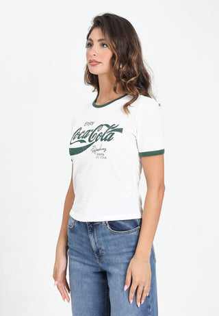 ONLY COCA COLA T-SHIRT CON GRAFICA DONNA 15355835 ENJ